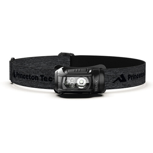 Princeton Tec Remix Linterna Frontal Híbrida Negra 450 Lúmenes 3xAAA