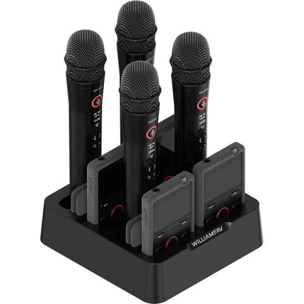 Williams Sound Digi-Wave Estación de Carga 8 Bahías para Bodypack T410 400