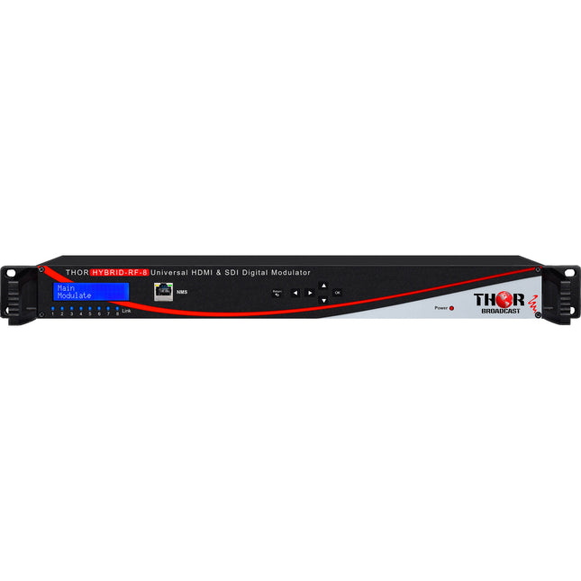 Thor 8 Canales HDMI y SDI Modulator CATV RF 25 Mb/s 50-900 MHz