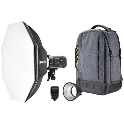 Westcott FJ250 250Ws Estroboscopio con Pantalla Táctil y Trigger FJ-X3 para Sony Kit de Mochila 1 Luz