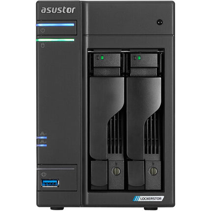 Asustor Lockerstor 2 Gen2+ NAS 24TB 2x12TB 7200 rpm SATA III 4GB RAM RAID