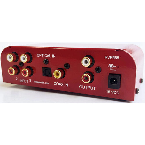 Bellari RPV565 Preamplificador con DAC 24 Bit 192 kHz Control Remoto