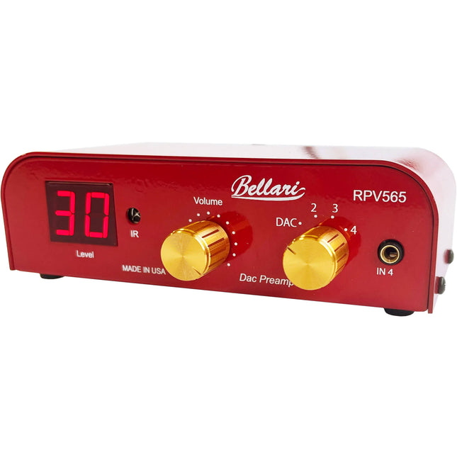 Bellari RPV565 Preamplificador con DAC 24 Bit 192 kHz Control Remoto