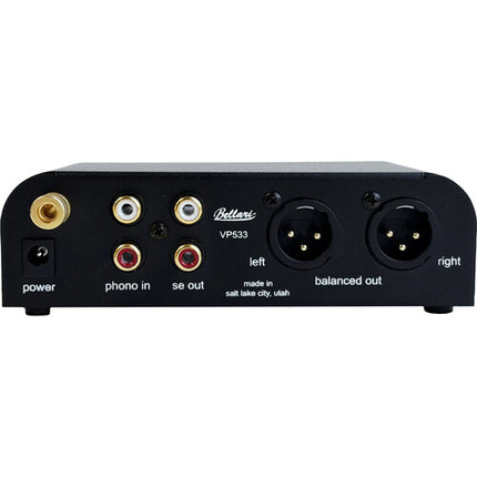 Bellari VP533 Preamplificador de Phono Alta Fidelidad 40 dB Ganancia