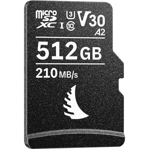 Angelbird 512GB AV PRO UHS-I microSDXC Tarjeta de Memoria 210MBs lectura 175MBs escritura