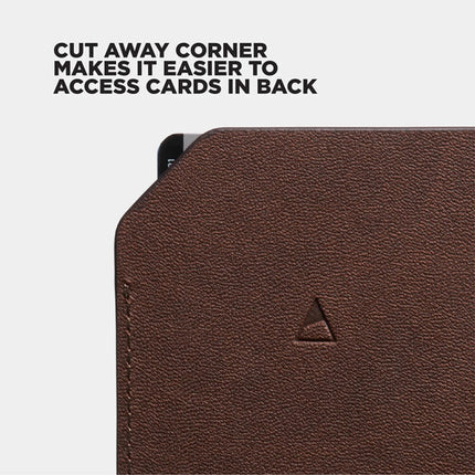 Nomatic Phone Wallet Marrón Cartera para Móvil Compatible MagSafe 4 Tarjetas