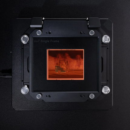 Negative Supply Single Frame ANR para Porta Película 6x7 Aluminum ANR Glass