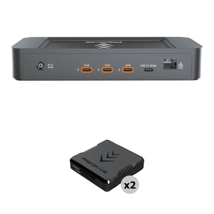 ProGrade Digital PG25 Dock Thunderbolt 5 con 2x CFexpress Tipo B y Lector SDXC UHS-II