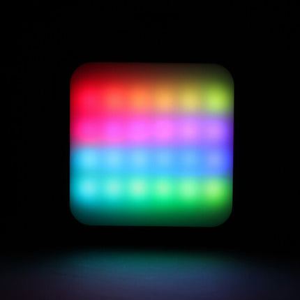 PhotoTek Mini Panel LED RGB con batería recargable y temperatura 2700K-6500K