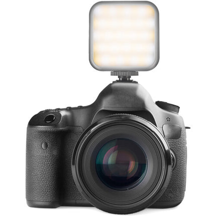 PhotoTek Mini Panel LED RGB con batería recargable y temperatura 2700K-6500K