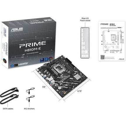 ASUS PRIME H810M-E-CSM Placa base mATX LGA 1851 DDR5 SATA III M.2