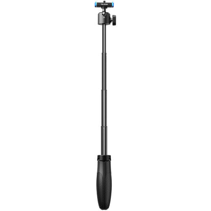 TELESIN Quick Release Selfie Stick 2.0 con Tripié Mini para GoPro HERO13 Black 17.3" aluminio ajustable