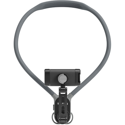 TELESIN Soporte de Cuello Universal para Smartphones con Correa Pecho acolchado y Orientación Vertical u Horizontal