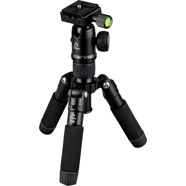 Oben TT-1120 Mini Trípode de Mesa con Cabezal Esférico Cap 11 lb Altura 20 cm