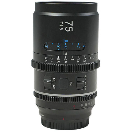 Sirui Astra T1.8 75mm Anamórfico Full Frame 1.33x Sony E Con Estuche