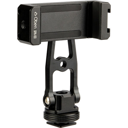 Oben SPA-03 Adaptador de zapata fría para teléfono con rotación 360 y montura 1/4''