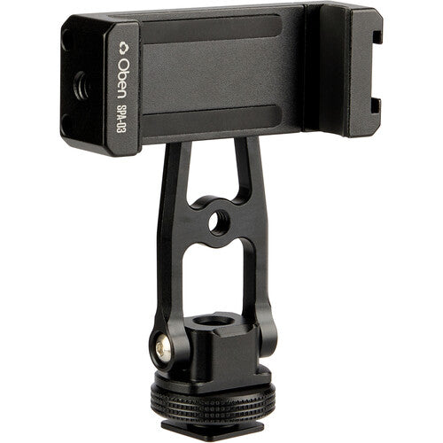 Oben SPA-03 Adaptador de zapata fría para teléfono con rotación 360 y montura 1/4''