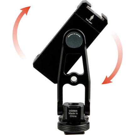 Oben SPA-03 Adaptador de zapata fría para teléfono con rotación 360 y montura 1/4''