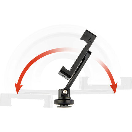 Oben SPA-03 Adaptador de zapata fría para teléfono con rotación 360 y montura 1/4''