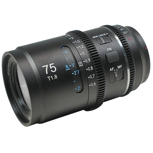 Sirui Astra Series T1.8 1.33x 75mm Lente Anamórfico Full Frame T1.8-T22 Apertura