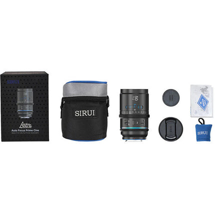 Sirui Astra Series T.18 1.33x 50mm Objetivo Anamórfico Full Frame T1.8 Blue Flares