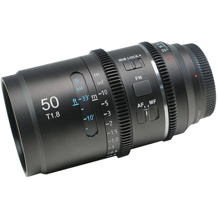 Sirui Astra Series T.18 1.33x 50mm Anamórfico Full Frame T1.8 Flares Neutrales