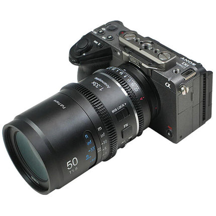 Sirui Astra Series T1.8 50mm Lente Anamórfico Full Frame Flares Azules