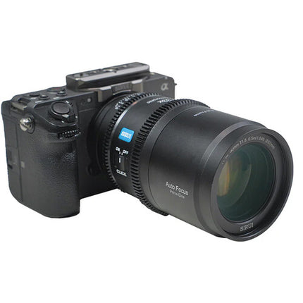 Sirui Astra Series T1.8 1.33x 50mm Lente Anamórfico Full Frame T1.8-22 Flares Azules