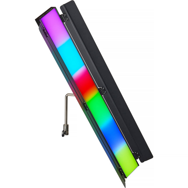 Genaray SSL-36-RGB Soft Strip Pixel LED Luz 36" 1310 Lux 2500-10000K con Barndoor y Estuche