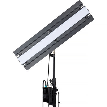Genaray SSL-36-RGB Soft Strip Pixel LED Luz 36" 1310 Lux 2500-10000K con Barndoor y Estuche