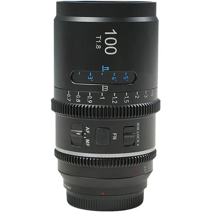 Sirui Astra Series T1.8 1.33x 100mm Lente Anamórfica Full Frame Apertura T1.8-T22