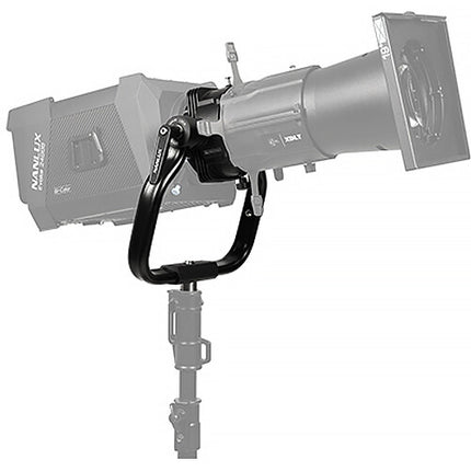 Adaptador de proyección Nanlite para luminarias Evoke con cubierta trasera protectora