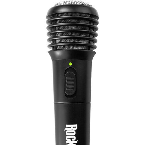 RockJam Micrófono de Mano Dinámico para Karaoke Diseño Ligero 3.5mm