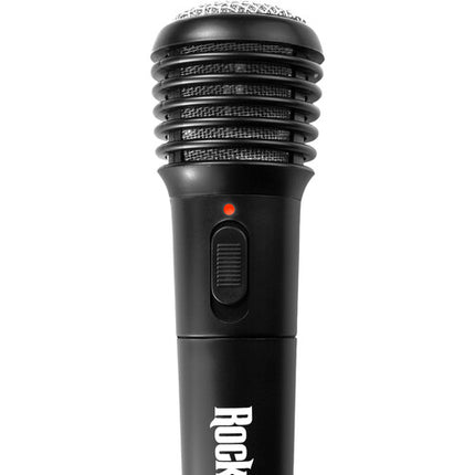 RockJam Micrófono de Mano Dinámico para Karaoke Diseño Ligero 3.5mm