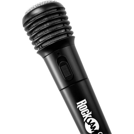 RockJam Micrófono de Mano Dinámico para Karaoke Diseño Ligero 3.5mm