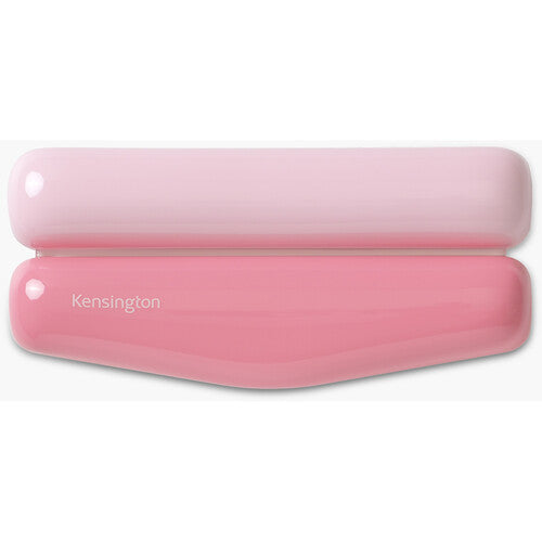 Reposamuñecas para ratón Kensington Duo Gel ergonómico rosa suave y fácil de limpiar