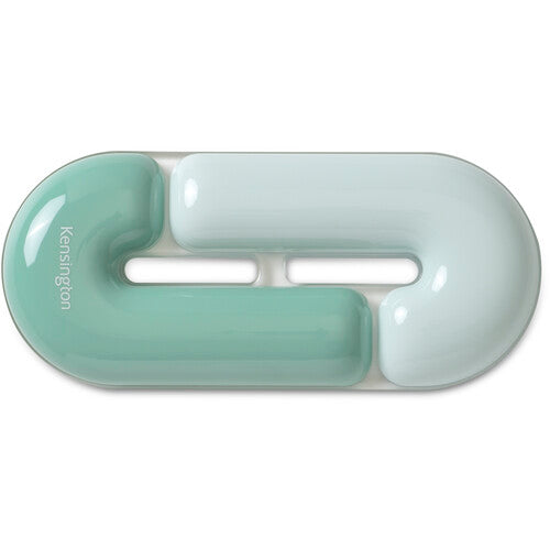 Kensington Duo Gel Reposa Muñecas para Ratón Verde Diseño en Bucle Ergonomía