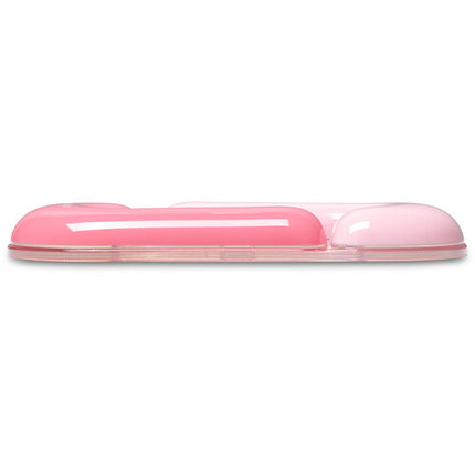 Kensington Duo Gel Reposamuñecas para Ratón Rosa Diseño Loop Ergonomía