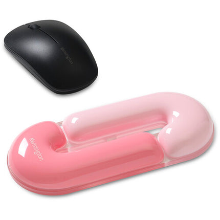 Kensington Duo Gel Reposamuñecas para Ratón Rosa Diseño Loop Ergonomía