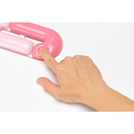 Kensington Duo Gel Reposamuñecas para Ratón Rosa Diseño Loop Ergonomía