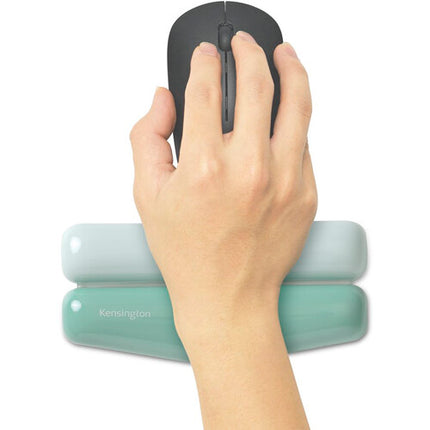 Kensington Duo Gel Reposa Muñecas para Mouse Verde Ergonomía Cómoda