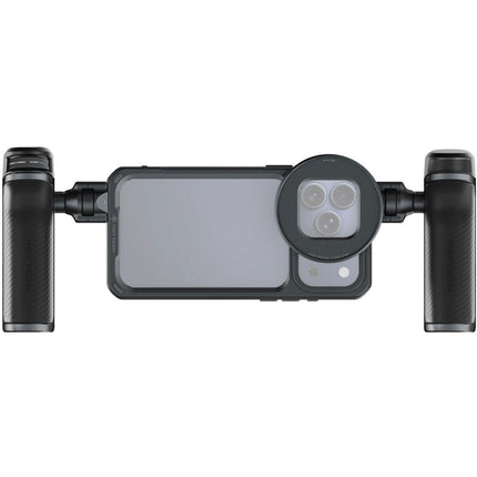 PGYTECH ProShot Jaula Modular para iPhone 17 Pro Max Kit de Video con Agarre Giratorio y Puertos de Expansión