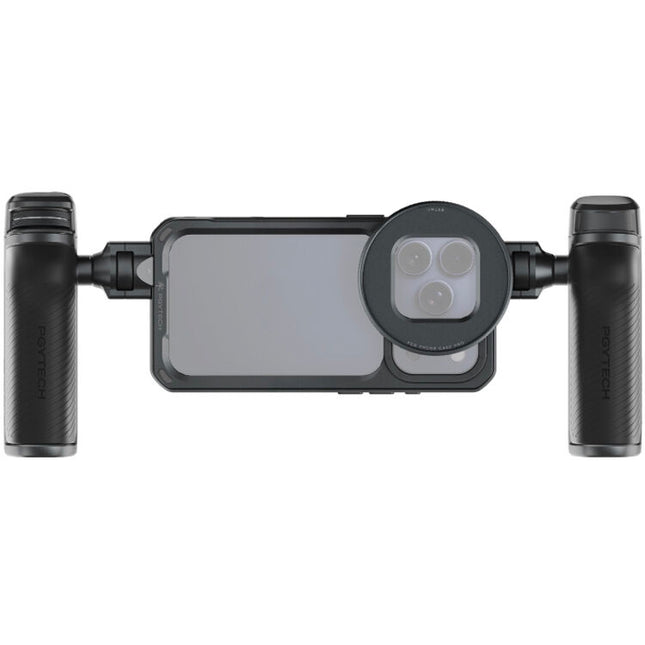 PGYTECH ProShot Jaula Modular para iPhone 17 Pro con Bluetooth y 4 Puertos