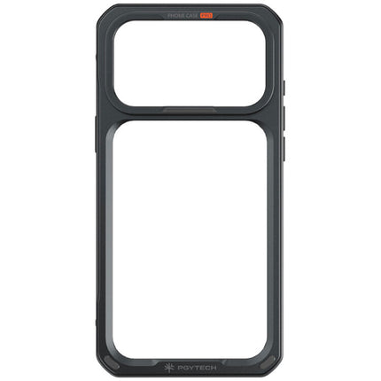 PGYTECH ProShot Jaula de Vídeo para iPhone 17 Pro Max con 4 Puertos de Expansión