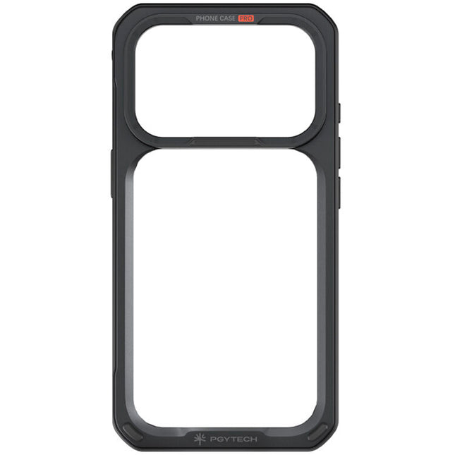 PGYTECH ProShot Jaula de Video para iPhone 17 Pro con 4 Puertos de Expansión y Correa integrada