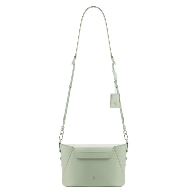 Bolso Cruzado PGYTECH OneGo Classic para móvil y cámara con bolsillo AirTag y correa ajustable Mint Green