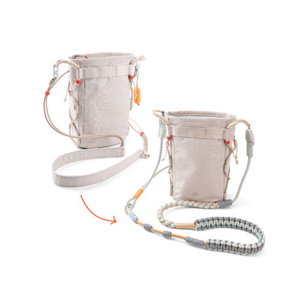 PGYTECH OneGo Bolsa Cruzada Casual para Móvil Negro Espacial Tela Repelente al Agua Correa Ajustable