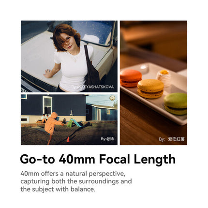TTArtisan AF 40mm f2 Lente Normal Full Frame f2-f16 Distancia 15.7"