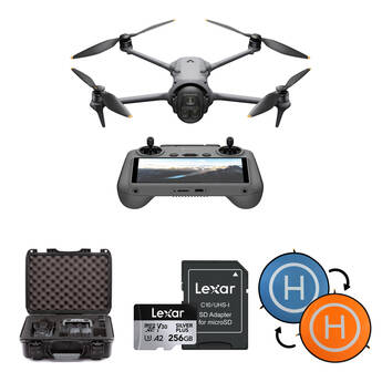 DJI Mavic 4 Pro Drone 6K60 HDR 100MP Hasselblad Gimbal 3-Axis 360 Grados