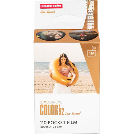 Lomography LomoChrome Color 110 Película Color Negativa ISO 400 24 Exposiciones 3 Pack